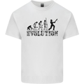 Evolution of a Cricketer Cricket Funny Mens Cotton T-Shirt Tee Top White