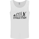 Evolution of a Cricketer Cricket Funny Mens Vest Tank Top White