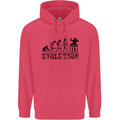 Evolution of a DJ Music DJing Vinyl Decks Childrens Kids Hoodie Heliconia