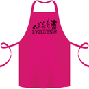 Evolution of a DJ Music DJing Vinyl Decks Cotton Apron 100% Organic Pink