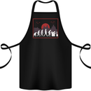 Evolution of a Gamer Gaming Video Games Cotton Apron 100% Organic Black