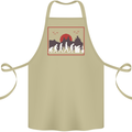 Evolution of a Gamer Gaming Video Games Cotton Apron 100% Organic Khaki