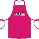 Evolution of a Gamer Gaming Video Games Cotton Apron 100% Organic Pink