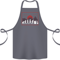 Evolution of a Gamer Gaming Video Games Cotton Apron 100% Organic Steel