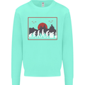 Evolution of a Gamer Gaming Video Games Kids Sweatshirt Jumper Peppermint