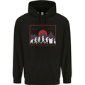 Evolution of a Gamer Gaming Video Games Mens 80% Cotton Hoodie Black