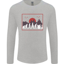 Evolution of a Gamer Gaming Video Games Mens Long Sleeve T-Shirt Sports Grey