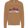 Evolution of a Gamer Gaming Video Games Mens Sweatshirt Jumper Caramel Latte