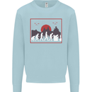Evolution of a Gamer Gaming Video Games Mens Sweatshirt Jumper Light Blue