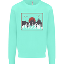 Evolution of a Gamer Gaming Video Games Mens Sweatshirt Jumper Peppermint