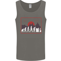 Evolution of a Gamer Gaming Video Games Mens Vest Tank Top Charcoal