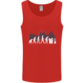 Evolution of a Gamer Gaming Video Games Mens Vest Tank Top Red
