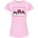 Evolution of a Gamer Gaming Video Games Womens Petite Cut T-Shirt Light Pink