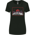Evolution of a Gamer Gaming Video Games Womens Wider Cut T-Shirt Black
