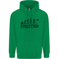 Evolution of a Golfer Funny Golf Golfing Childrens Kids Hoodie Irish Green