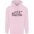 Evolution of a Golfer Funny Golf Golfing Childrens Kids Hoodie Light Pink