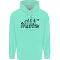 Evolution of a Golfer Funny Golf Golfing Childrens Kids Hoodie Peppermint