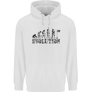 Evolution of a Golfer Funny Golf Golfing Childrens Kids Hoodie White