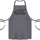 Evolution of a Golfer Funny Golf Golfing Cotton Apron 100% Organic Steel