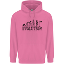 Evolution of a Golfer Funny Golf Golfing Mens 80% Cotton Hoodie Azelea