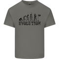 Evolution of a Golfer Funny Golf Golfing Mens Cotton T-Shirt Tee Top Charcoal