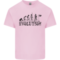 Evolution of a Golfer Funny Golf Golfing Mens Cotton T-Shirt Tee Top Light Pink
