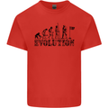 Evolution of a Golfer Funny Golf Golfing Mens Cotton T-Shirt Tee Top Red