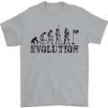 Evolution of a Golfer Funny Golf Golfing Mens T-Shirt Cotton Gildan Sports Grey