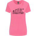 Evolution of a Golfer Funny Golf Golfing Womens Wider Cut T-Shirt Azalea