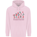 Evolution of a Guitarist Childrens Kids Hoodie Light Pink