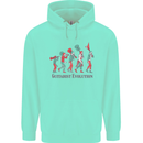 Evolution of a Guitarist Childrens Kids Hoodie Peppermint