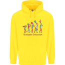 Evolution of a Guitarist Childrens Kids Hoodie Yellow