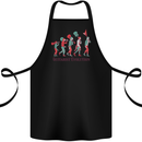 Evolution of a Guitarist Cotton Apron 100% Organic Black