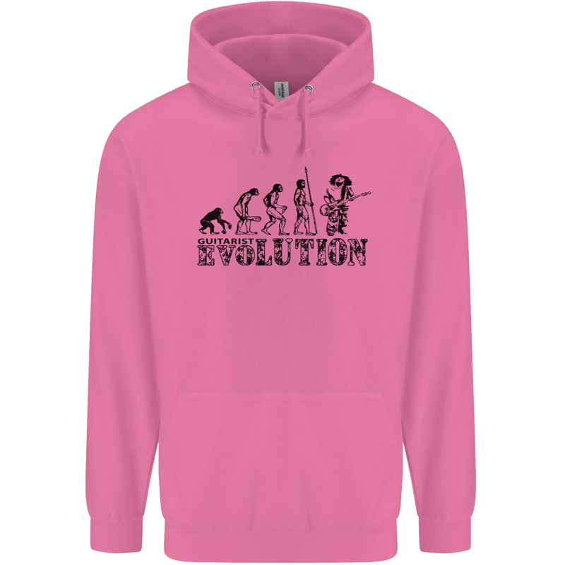 Evolution of a Guitarist Guitarist Electric Childrens Kids Hoodie Azalea