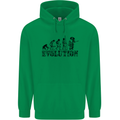 Evolution of a Guitarist Guitarist Electric Childrens Kids Hoodie Irish Green