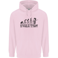 Evolution of a Guitarist Guitarist Electric Childrens Kids Hoodie Light Pink