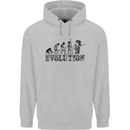 Evolution of a Guitarist Guitarist Electric Childrens Kids Hoodie Sports Grey