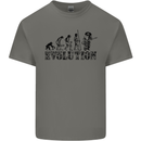 Evolution of a Guitarist Guitarist Electric Kids T-Shirt Childrens Charcoal