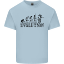 Evolution of a Guitarist Guitarist Electric Kids T-Shirt Childrens Light Blue