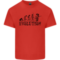 Evolution of a Guitarist Guitarist Electric Kids T-Shirt Childrens Red