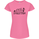 Evolution of a Guitarist Guitarist Electric Womens Petite Cut T-Shirt Azalea