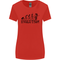 Evolution of a Guitarist Guitarist Electric Womens Wider Cut T-Shirt Red