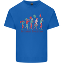 Evolution of a Guitarist Kids T-Shirt Childrens Royal Blue