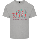 Evolution of a Guitarist Kids T-Shirt Childrens Sports Grey
