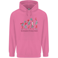 Evolution of a Guitarist Mens 80% Cotton Hoodie Azelea