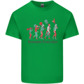 Evolution of a Guitarist Mens Cotton T-Shirt Tee Top Irish Green