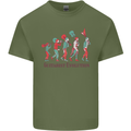 Evolution of a Guitarist Mens Cotton T-Shirt Tee Top Military Green