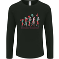 Evolution of a Guitarist Mens Long Sleeve T-Shirt Black