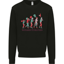 Evolution of a Guitarist Mens Sweatshirt Jumper Black