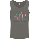 Evolution of a Guitarist Mens Vest Tank Top Charcoal